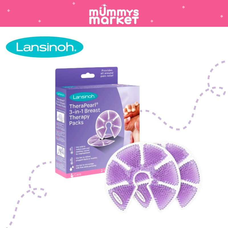 Lansinoh Therapearl 3 In 1 Breast Therapy (1 Pair) (PG-10400)